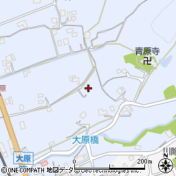 兵庫県三田市大原598周辺の地図