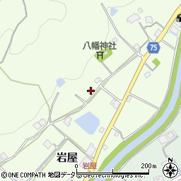 兵庫県加東市岩屋416周辺の地図