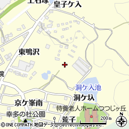 愛知県額田郡幸田町坂崎東鳴沢1周辺の地図