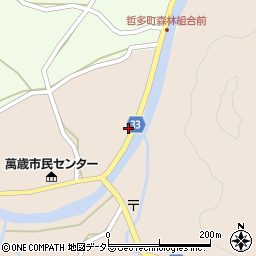 岡山県新見市哲多町矢戸702周辺の地図