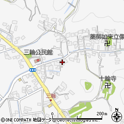 静岡県藤枝市岡部町三輪797周辺の地図