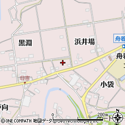 愛知県新城市日吉黒淵1周辺の地図