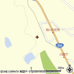 広島県庄原市東城町川西695周辺の地図