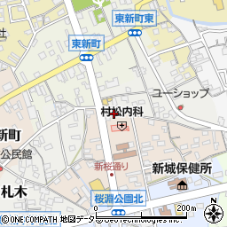 愛知県新城市石名号3周辺の地図