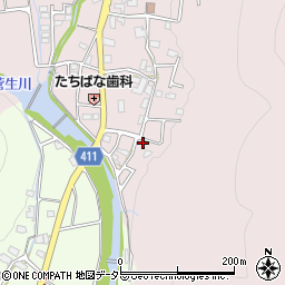 兵庫県姫路市夢前町菅生澗1-16周辺の地図