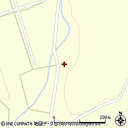 広島県庄原市口和町湯木417周辺の地図
