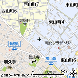 愛知県碧南市東山町5丁目56周辺の地図