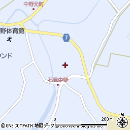 島根県邑智郡邑南町中野2407周辺の地図