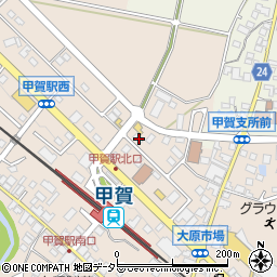 滋賀県甲賀市甲賀町大原市場756周辺の地図