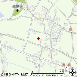 兵庫県小野市復井町1245周辺の地図