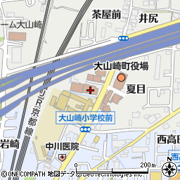 大山崎町福祉センターなごみの郷周辺の地図