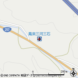 道の駅　鳳来三河三石周辺の地図