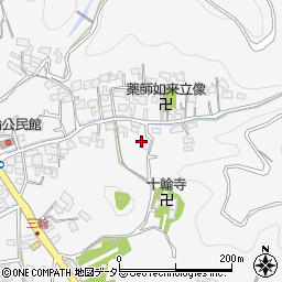 静岡県藤枝市岡部町三輪825-1周辺の地図