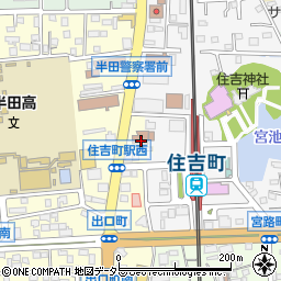 愛知県半田保健所　総合相談窓口周辺の地図