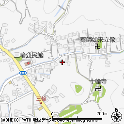 静岡県藤枝市岡部町三輪805周辺の地図