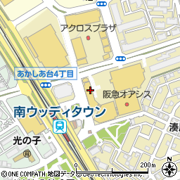 東急リバブル株式会社三田ウッディタウンセンター周辺の地図