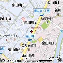 愛知県碧南市東山町2丁目33周辺の地図