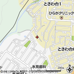 大阪府豊能郡豊能町ときわ台1丁目23周辺の地図