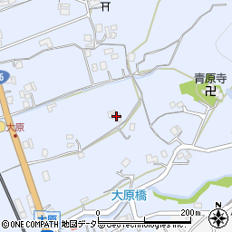 兵庫県三田市大原580周辺の地図