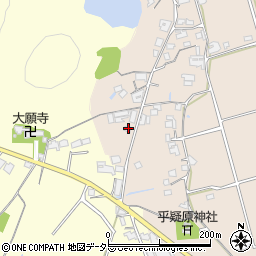 兵庫県加西市豊倉町329周辺の地図
