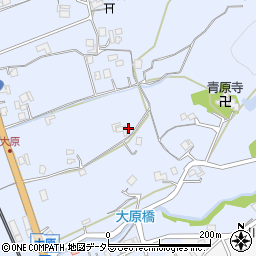 兵庫県三田市大原579周辺の地図