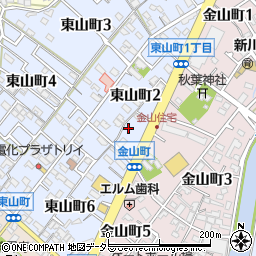 愛知県碧南市東山町2丁目37周辺の地図