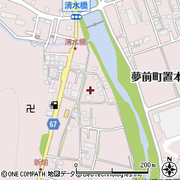 兵庫県姫路市夢前町置本528-1周辺の地図