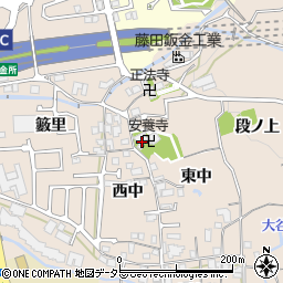京都府宇治市莵道東中9周辺の地図