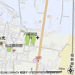 兵庫県たつの市新宮町仙正618周辺の地図