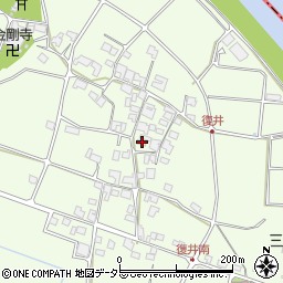 兵庫県小野市復井町1103周辺の地図