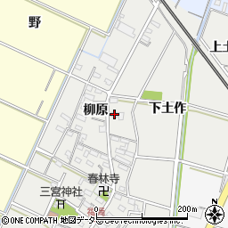 愛知県岡崎市福桶町柳原126周辺の地図