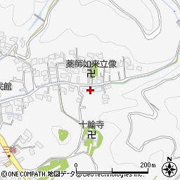 静岡県藤枝市岡部町三輪840周辺の地図