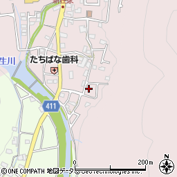 兵庫県姫路市夢前町菅生澗1-28周辺の地図