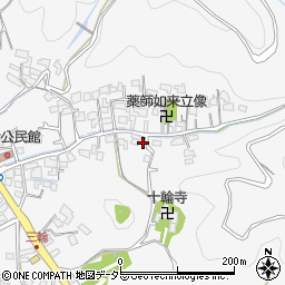 静岡県藤枝市岡部町三輪828-1周辺の地図