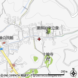 静岡県藤枝市岡部町三輪823周辺の地図