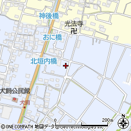 兵庫県姫路市香寺町犬飼335周辺の地図