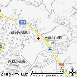 静岡県藤枝市岡部町三輪681周辺の地図