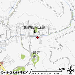 静岡県藤枝市岡部町三輪841周辺の地図