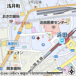 ウエーブ　いわみ店周辺の地図