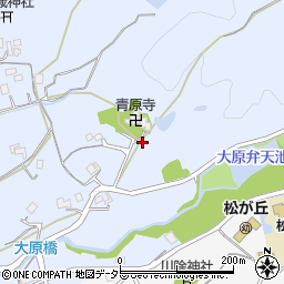 兵庫県三田市大原884周辺の地図