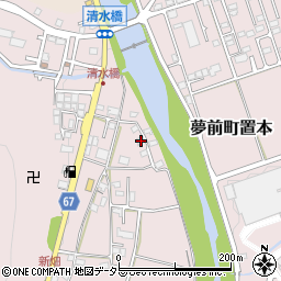 兵庫県姫路市夢前町置本514周辺の地図