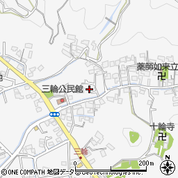 静岡県藤枝市岡部町三輪524周辺の地図