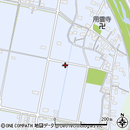 仮宿公会堂周辺の地図