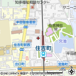 愛知県半田市宮路町215周辺の地図
