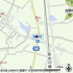 兵庫県小野市復井町1304周辺の地図