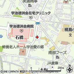 京都府宇治市槇島町石橋周辺の地図