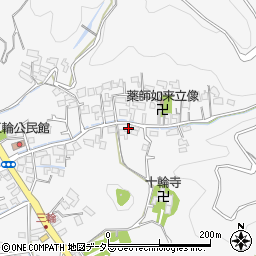 静岡県藤枝市岡部町三輪823-1周辺の地図
