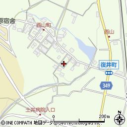 兵庫県小野市復井町1851周辺の地図