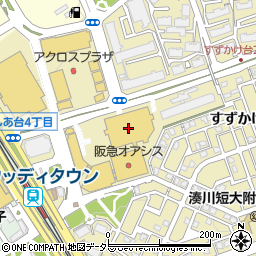 セリアウッディタウン三田店周辺の地図