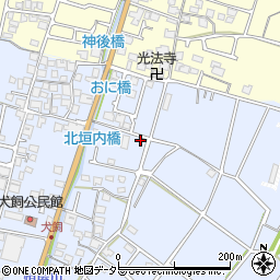 兵庫県姫路市香寺町犬飼335-1周辺の地図